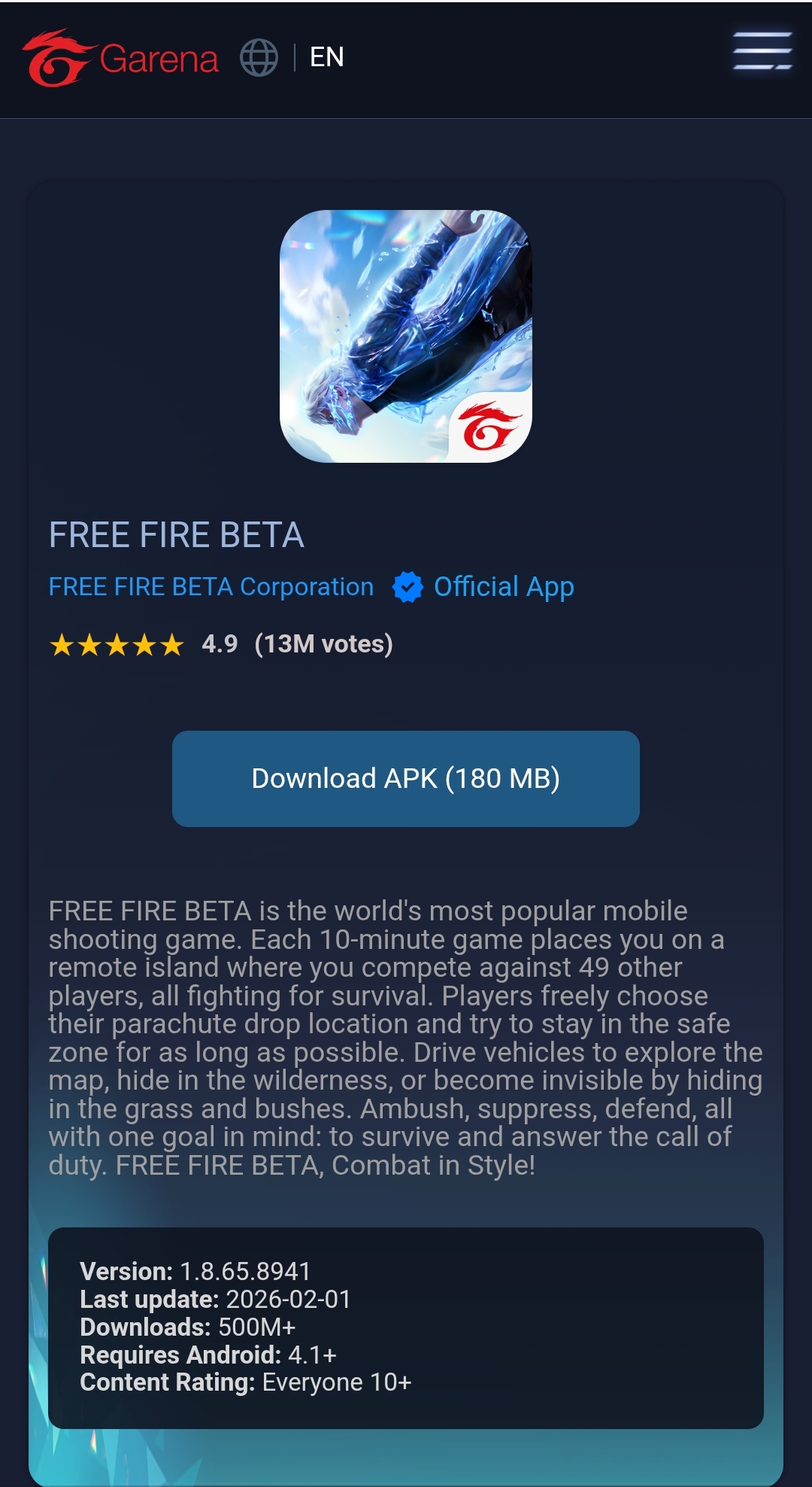 FF BETA V1