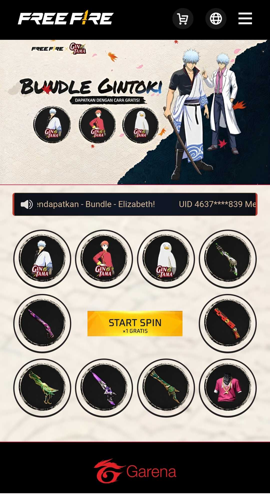 FF SPIN GINTAMA