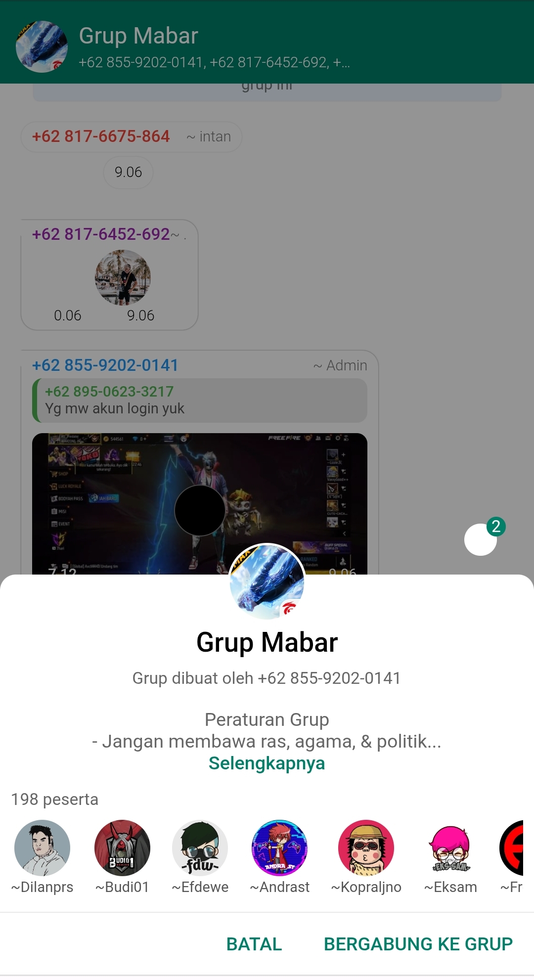 GRUP MABAR